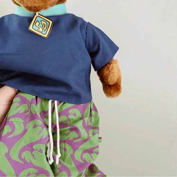 Vintage 1998 Fright Light Scooby-Doo Plush Toy Hanna-Barbera - Picture 3 of 6